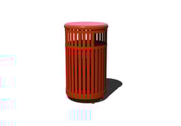 Flat Trash Receptacle Top